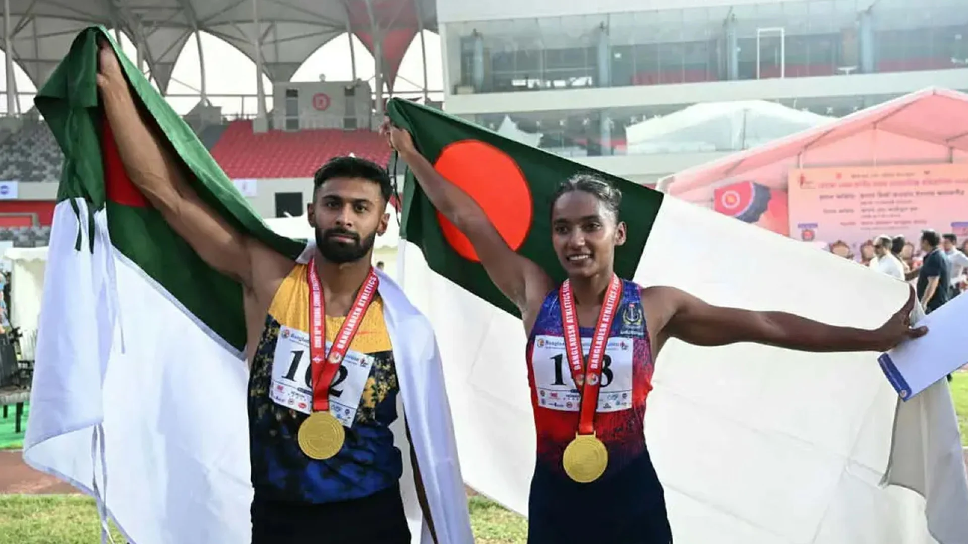 অ্যাথলেটিক্সের প্রথম দিনেই টাইমিং বিতর্ক, দ্রুততম ইমরানুর ও শিরিন