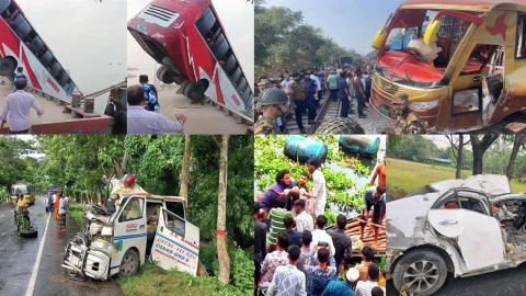 এবারের ঈদ যাত্রার ১১দিনে দুর্ঘটনায় মৃত্যু ২৭৯ :: এটিএন নিউজ